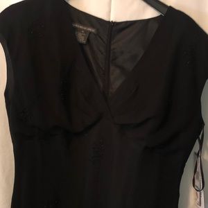 Jones Wear Dress sz 16 NWT black bead detail